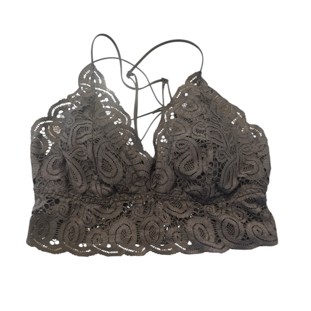 Lace Bralette in Black
